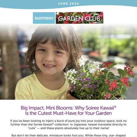 Suntory Garden Club June 2026